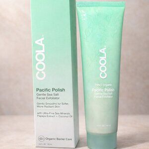 Coola Pacific Polish Gentle Sea Salt Facial Exfoliator- New in box